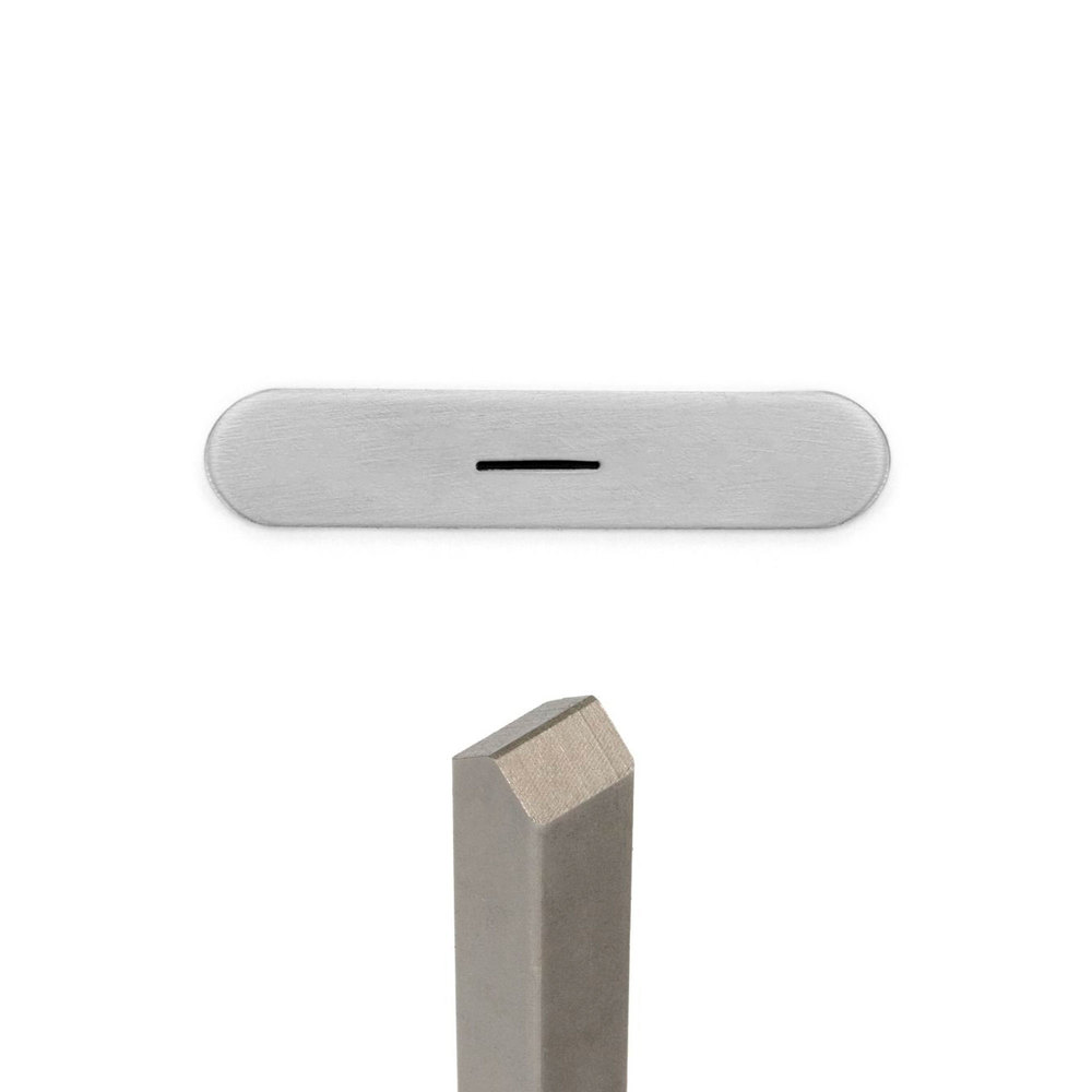 Metal Stamping Tools ImpressArt Straight Line Metal Design Stamp, 9.5mm